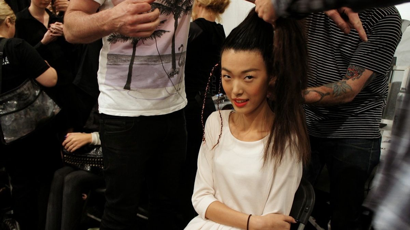 Illustration for article titled Backstage At New York Fashion Week